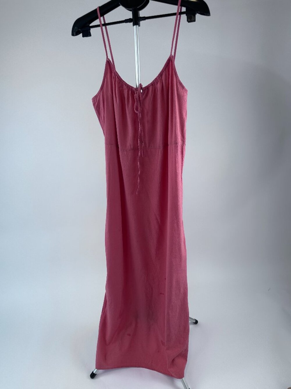 Old Navy Dusty Pink Maxi Dress M Tall Cami Slip Sleeveless